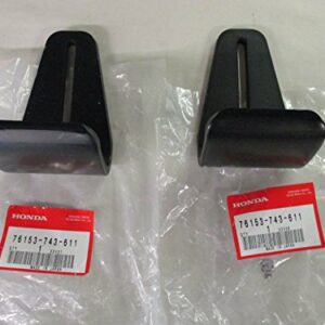 Honda 2 Pack OEM 76153-743-611 Auger Skid HS1132 HS522 HS622 HS624 HS724 HS828