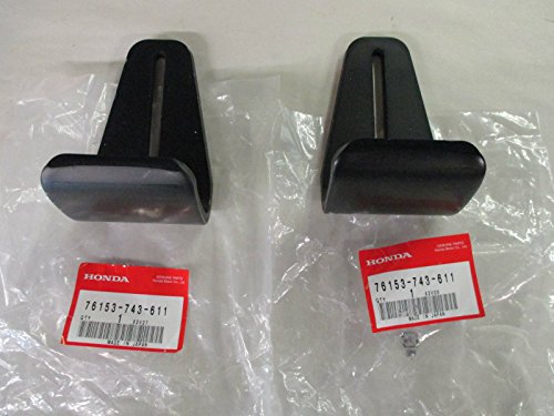 Honda 2 Pack OEM 76153-743-611 Auger Skid HS1132 HS522 HS622 HS624 HS724 HS828