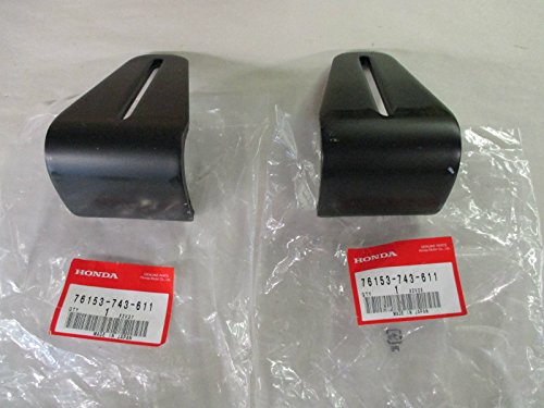 Honda 2 Pack OEM 76153-743-611 Auger Skid HS1132 HS522 HS622 HS624 HS724 HS828