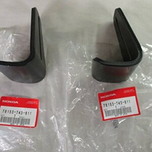 Honda 2 Pack OEM 76153-743-611 Auger Skid HS1132 HS522 HS622 HS624 HS724 HS828