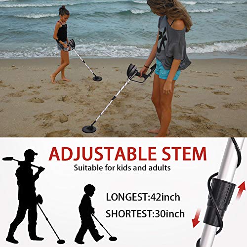 Wedigout Metal Detector MD-4030 Pro Edition Hobby Explorer Waterproof Search Coil with Shovel