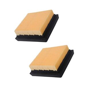 bp42 air filter for compatible with ryobi backpack blower ry08420 ry08420a replace oe # 900777005(2 pack)