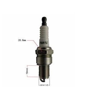 Spark Plug for NGK BPR6ES BP6ES TORCH F6RTC F6TC Campion RN9YC, for Honda Gx160 Gx200 GX 270 Gx390 Predator 212 Champion Generac Generator