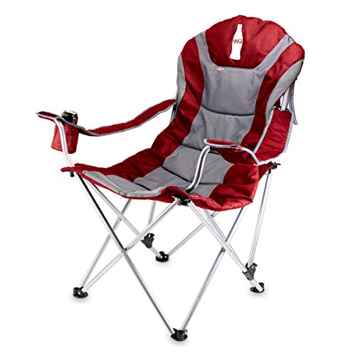 Picnic Time Portable Reclining Camp Chair, Coca-Cola