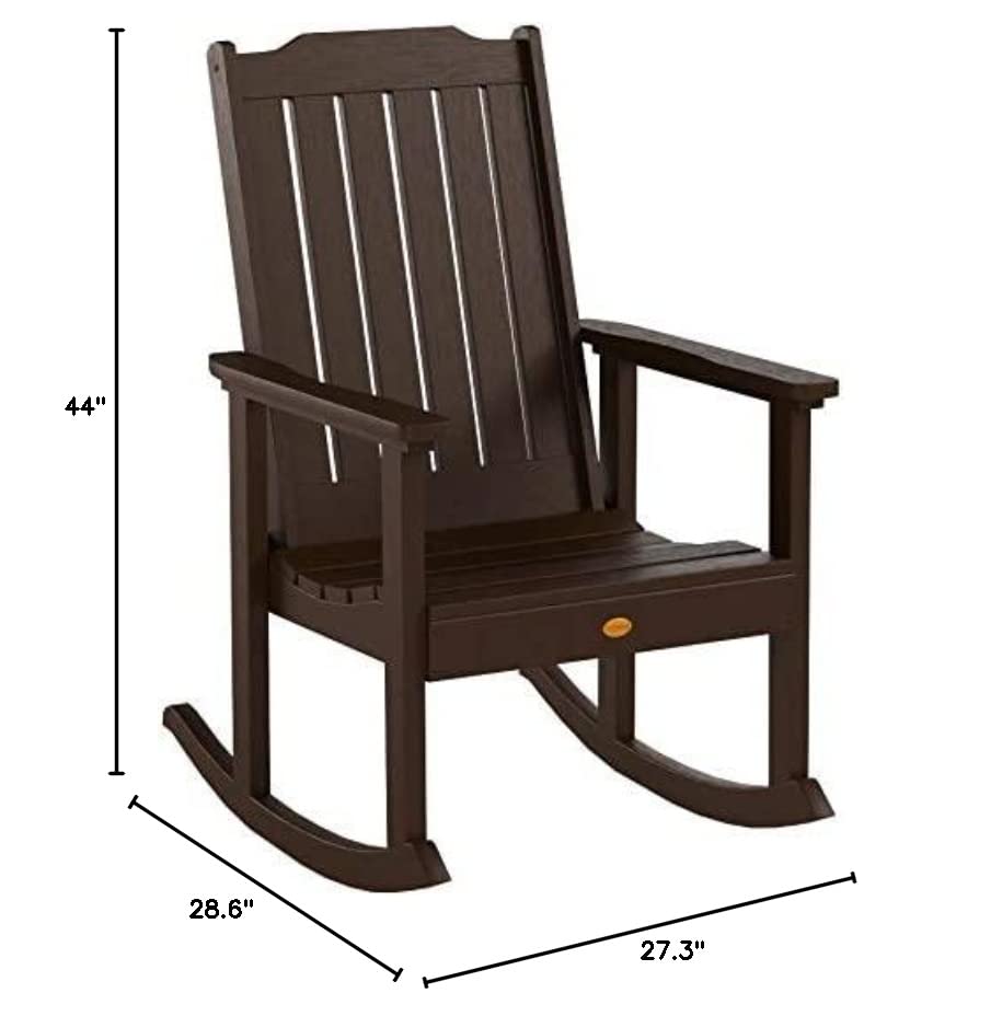 Highwood AD-RKCH1-ACE Lehigh Rocking Chair, Weathered Acorn