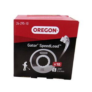 Oregon 24-295-10 Gator SpeedLoad Trimmer Line.095", 10 Pack, SM