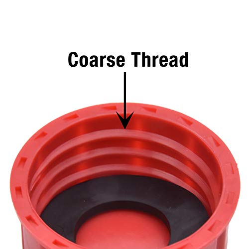 CM Concepts Original U.S Gas Can Solid Transportation Caps All Coarse Thread Multiuse (4)