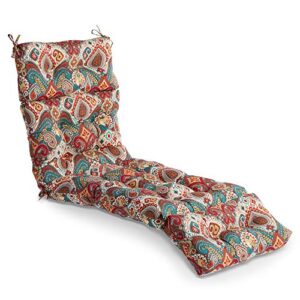 south pine porch asbury park 72-inch chaise lounge cushion, 1 count (pack of 1)