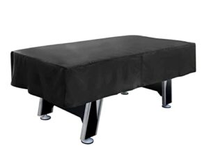 covermates air hockey table – light weight material, weather resistant, outdoor living cover-black