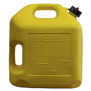 Quick-Flow Spout 8610 Auto Shut Off Diesel Can Yellow