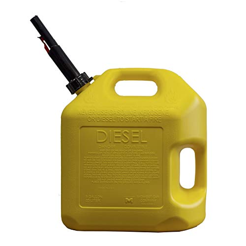 Quick-Flow Spout 8610 Auto Shut Off Diesel Can Yellow