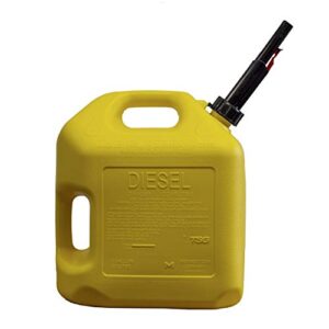 Quick-Flow Spout 8610 Auto Shut Off Diesel Can Yellow