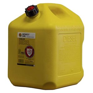 Quick-Flow Spout 8610 Auto Shut Off Diesel Can Yellow