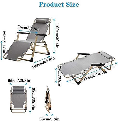 ガードレール Recliners Garden Deck Chairs Zero Gravity Recliner Reclining Waterproof Chaise Loungers Metal for Outdoor Office