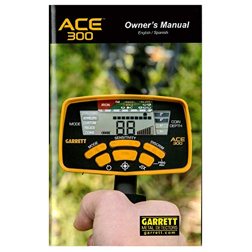 Garrett ACE 300 Metal Detector with Waterproof Coil and Headphone Plus Accessories