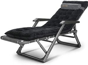 ガードレール recliners folding zero gravity sun loungers recliner lounge chairs with extra thick cushion