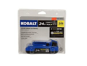 kobalt 24-volt max 2.0-ah li-ion compact battery