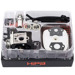 Hipa SRM 225 Carburetor for Echo SRM225 GT225 GT225i PE225 PAS225 SHC225 PPF225 SRM225i SRM225SB SRM225U GT225L GT225SF PPF235ES PPT235ES SHC225S Trimmer Weedeater Parts with Maintenance Kit Cleaner