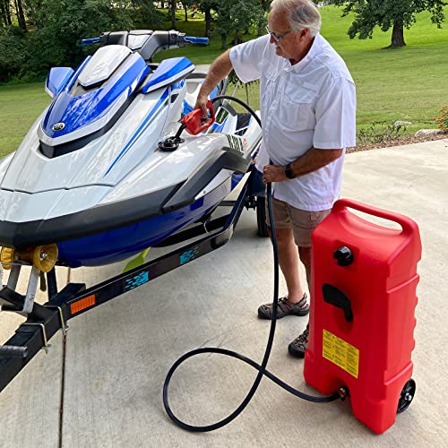 Scepter FDMG141 14 Gallon Flo-N-Go Duramax Fuel Caddy, Red