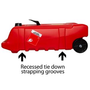 Scepter FDMG141 14 Gallon Flo-N-Go Duramax Fuel Caddy, Red