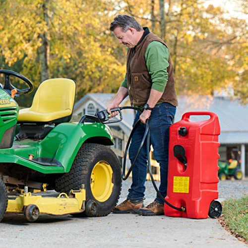 Scepter FDMG141 14 Gallon Flo-N-Go Duramax Fuel Caddy, Red