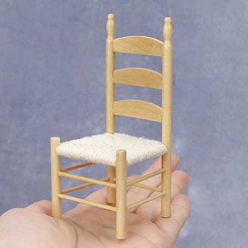 Decoraciones para Salas De Casa DIY Chair Model Doll House Decor Mini House Micro Landscape Chair Shape Decor Jewelry Accessories