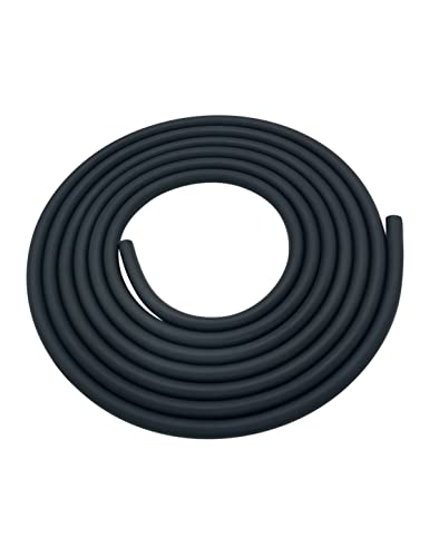 10 Feet 3/16 Inch ID Fuel Line for Kawasaki Kohler Briggs & Stratton Honda Predator Champion Generac Small Engines Mini Bike ATV Generator w/ 20 Clamps