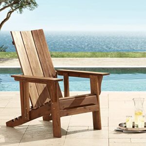 Teal Island Designs Aretha Modern Adirondack Adjustable Back Outdoor Chairs Set of 2