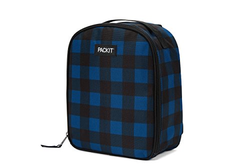 PackIt Freezable Upright Backpack, Navy Buffalo