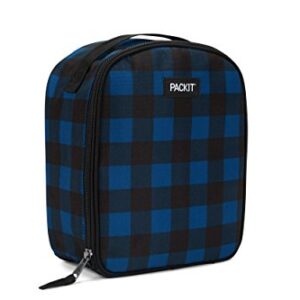 PackIt Freezable Upright Backpack, Navy Buffalo