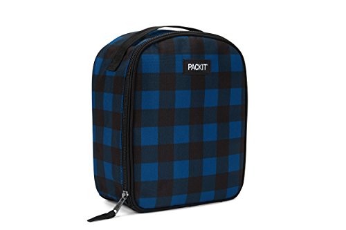 PackIt Freezable Upright Backpack, Navy Buffalo