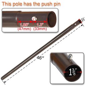 Strong Camel Replacement Patio Umbrella Lower Pole (46")