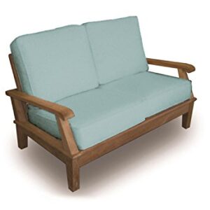 Royal Teak Collection MIA2 Miami Teak Love-Seat, Spa