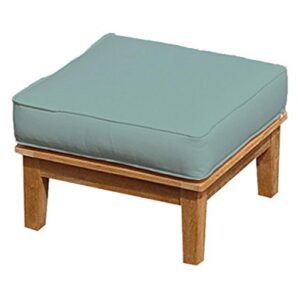 Royal Teak Collection MIAOT Miami Teak Ottoman, Spa