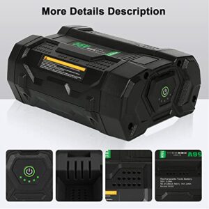 56V 3000mAh Replacement Battery for EGO 56V BA2800 BA4200 BA1400, 3.0Ah Lithium Ion Battery Compatible with All Power 56V CS1604 CS1804 CS1403 HT2400 LB6504 LB5804 LB6500 LB4800 HTA2000 PH1400 Tools