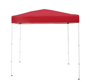 fdmask 4′ x 6′ instant canopy outdoor shade shelter, brilliant red
