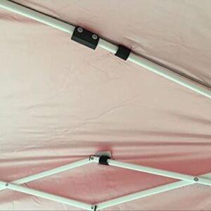 FDMASK 4' x 6' Instant Canopy Outdoor Shade Shelter, Brilliant Red