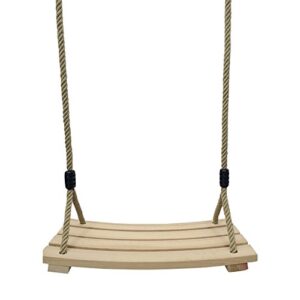 joxjoz outdoor indoor curved wooden swing chair tree for children adults