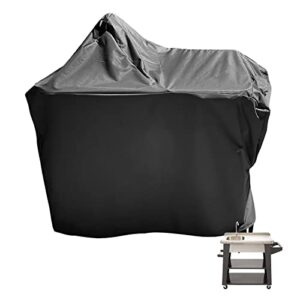andacar outdoor sink cover for cuisinart outdoor prep table, waterproof sink station cover dustproof prep table cover durable prep station cover for grill black-48x24x48inch