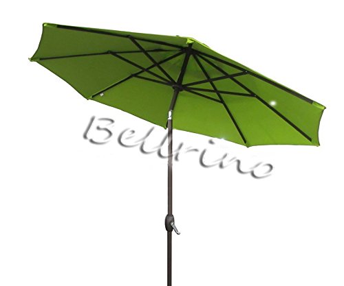 BELLRINO DECOR Replacement SAGE GREEN STRONG AND THICK Umbrella Canopy for 9ft 8 Ribs SAGE GREEN (Canopy Only)