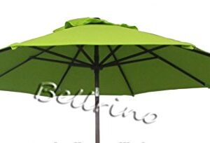 BELLRINO DECOR Replacement SAGE GREEN STRONG AND THICK Umbrella Canopy for 9ft 8 Ribs SAGE GREEN (Canopy Only)