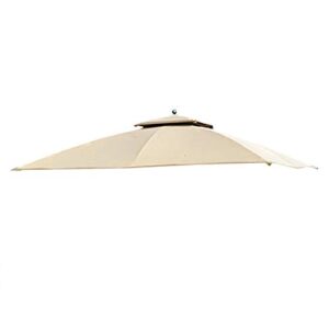 Garden Winds Replacement Canopy for The Windsor Gazebo - Riplock 350 - Beige