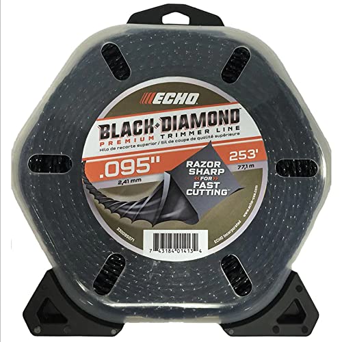 Echo Genuine 095(253 ft) Black Diamond Trimmer Line for Gas Powered Trimmer Heads / 330095071