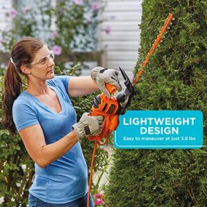 BLACK+DECKER Electric Hedge Trimmer, 16-Inch (BEHT100)