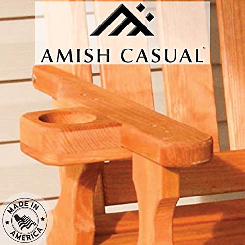 Amish Casual Heavy Duty Cupholders (Cedar Stain)