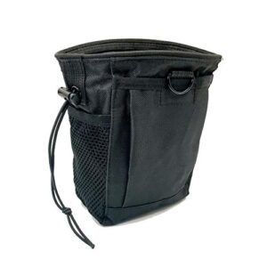 samxu metal detecting finds waist pouch, portable multifunctional bag for garrett, minelab finds accessory(black)
