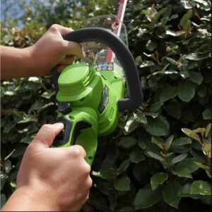 Greenworks 4 Amp 22" Corded Electric Dual-Action Hedge Trimmer