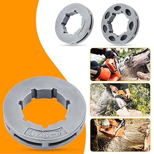 5Pcs Sprocket Rim 3/8" Pitch 7 Tooth 19mm For Stihl MS360 MS310 For Husqvarna 154 254 50 51 55 Chainsaw #18720 Replacement Parts