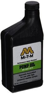 mi t m aw-4085-0016 power washer pump oil