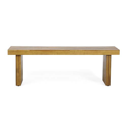 Christopher Knight Home Appling Outdoor Bench, Natural Stained